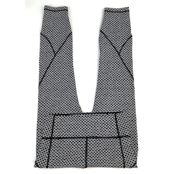 Lululemon In Movement 7/8 Tight Leggings Everlux Monochromic Black W5BBQS Sz 6 - Picture 6 of 13